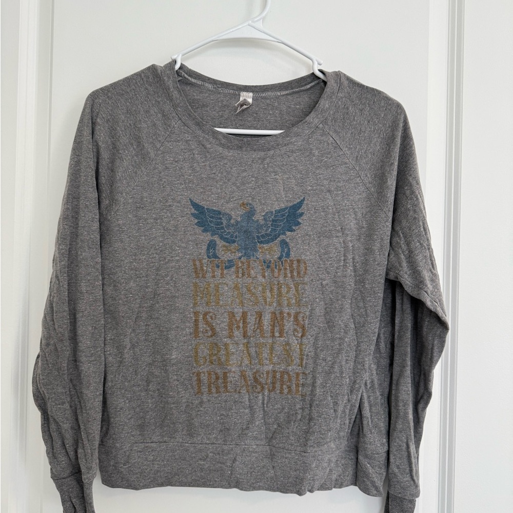 American Apparel (Ravenclaw) Heather Gray Sweatshirt